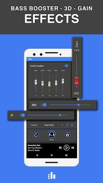 Equalizer & Bass Booster - XEQ