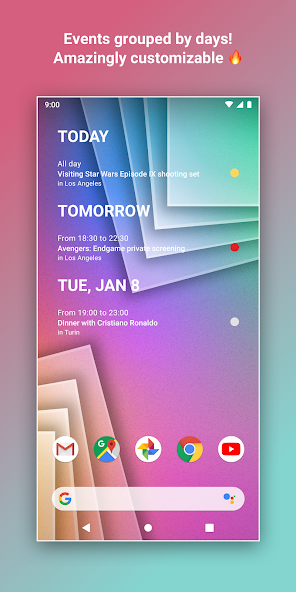 Calendar Widget by Home Agenda