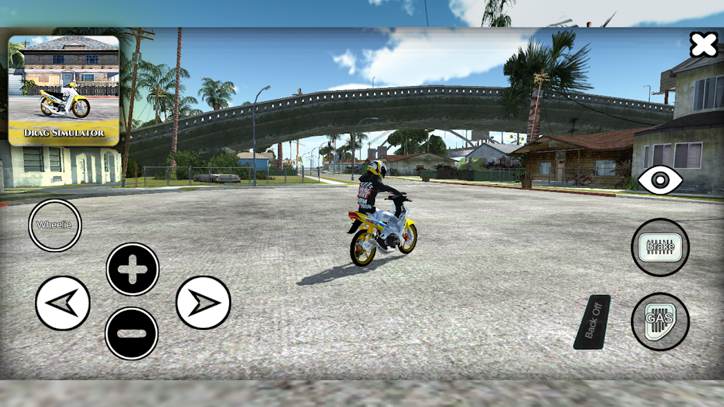 Drag Bike Simulator SanAndreas