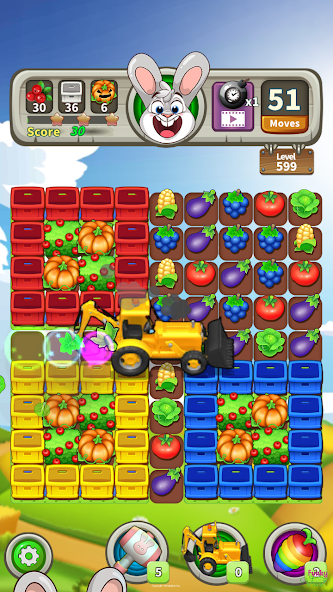 Farm Raid - Match 3 Puzzle