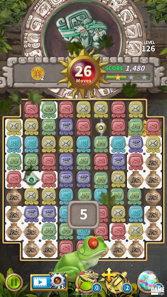 Glyph of Maya - Match 3 Puzzle 