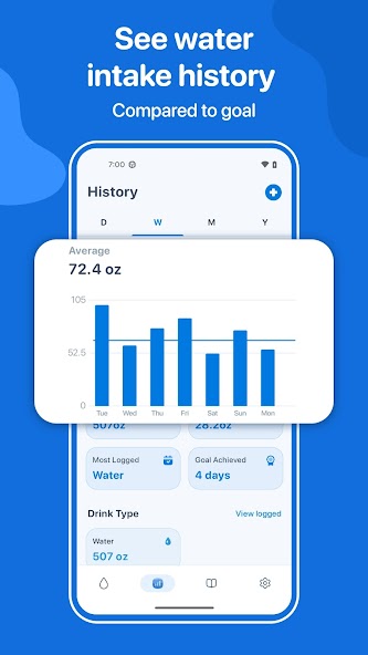 Water Tracker: WaterMinder app