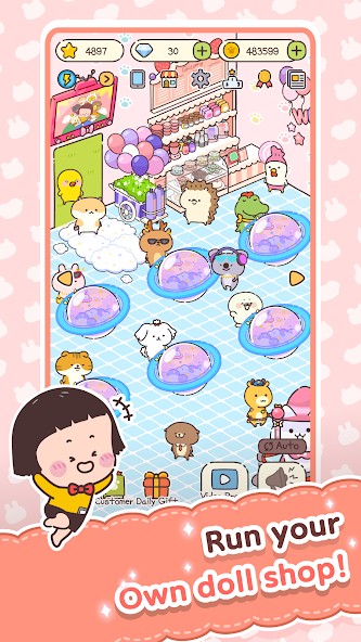 Animal Doll Shop - Cute Tycoon 