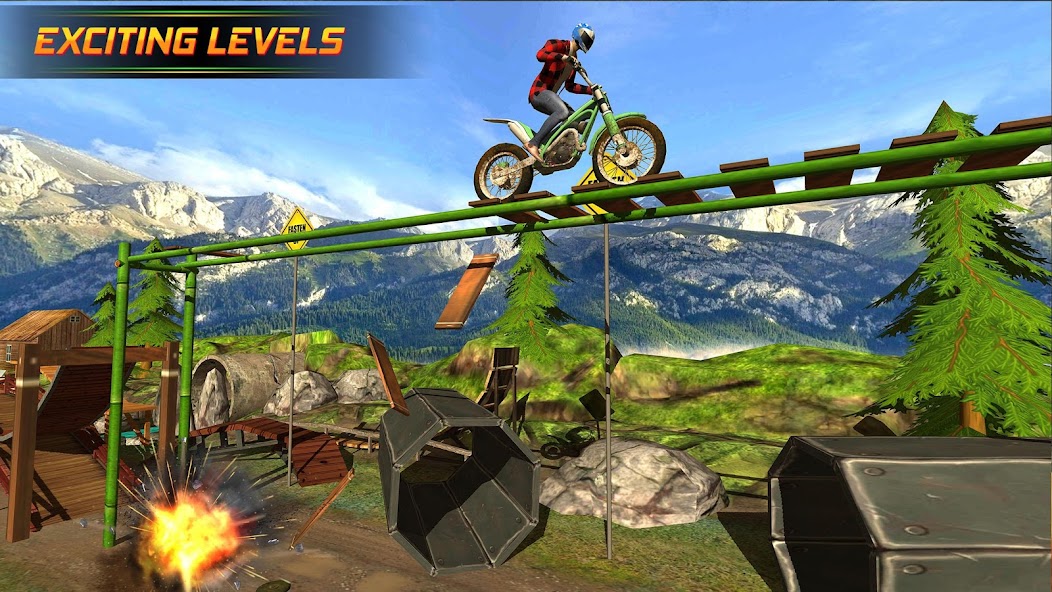 Bike Stunts Racing Free 