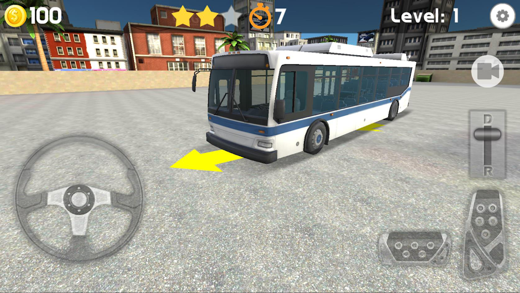 Bus Parking 3D 