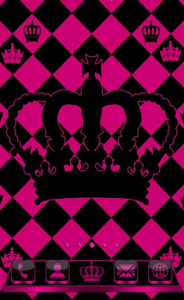 Pink Chess Crown Go Launcher