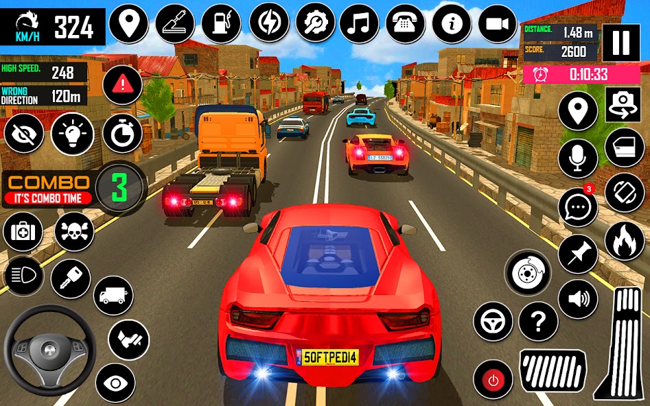 Highway Car Racing 3D Games