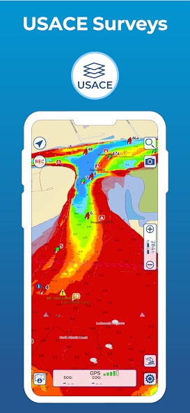 Aqua Map - Mobile Chartplotter