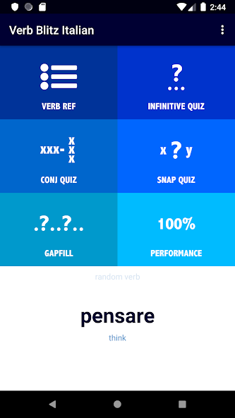 Italian Verb Blitz Pro