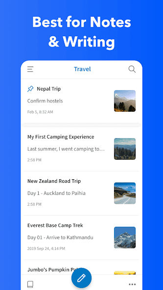 UpNote - notes, diary, journal