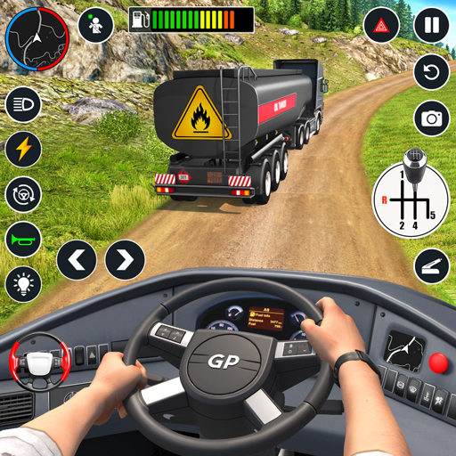 Oil Truck Games: Driving Games 