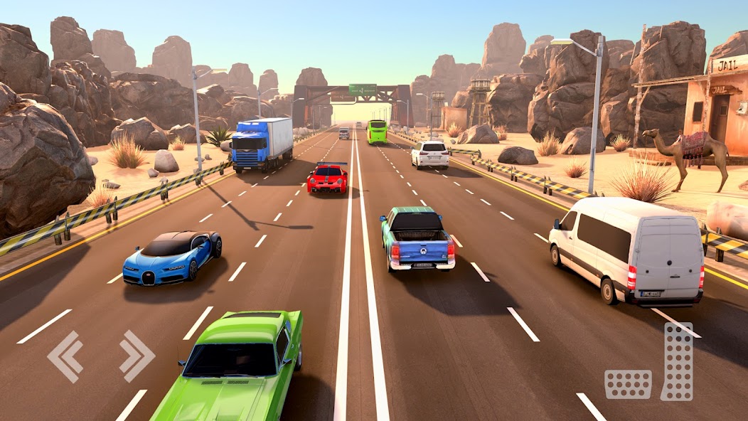 Real Highway Car Racing Games 