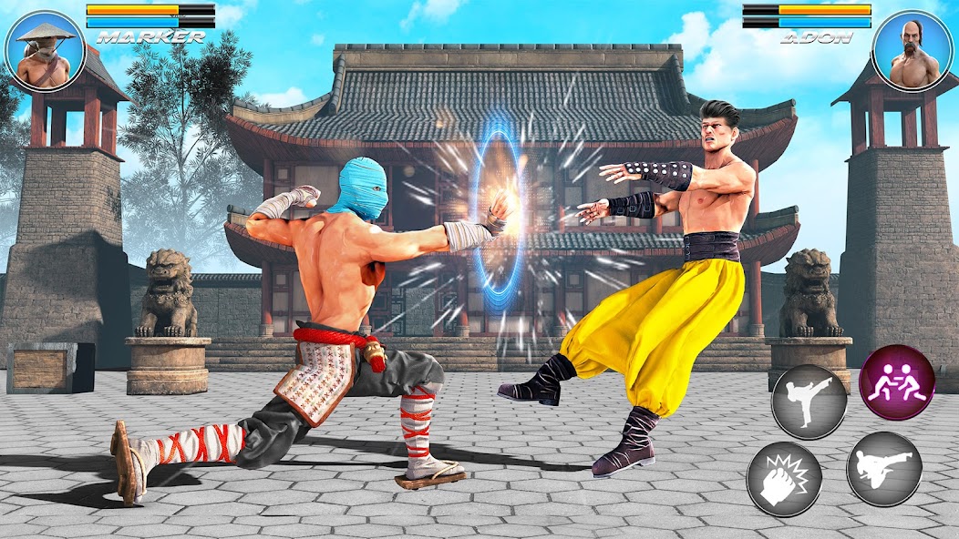 Kung Fu karate Game Offline 3D 