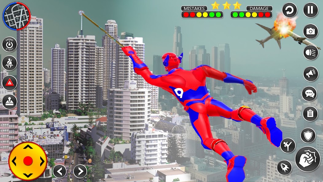 Spider rope hero: spider game