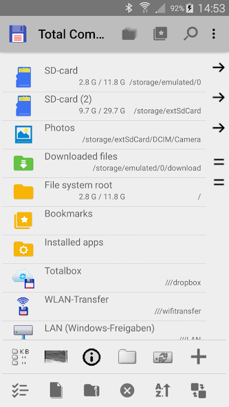 Total Commander - file manager