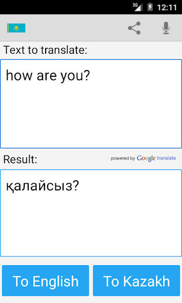 Kazakh English Translator Pro