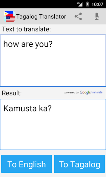 Tagalog English Translator Pro