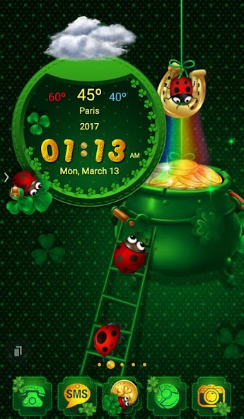 ADW2 Nova Apex TSF LAUNCHER PATRICKS DAY 2 THEME