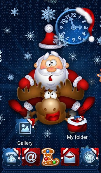 TSF NEXT SANTA CHRISTMAS THEME