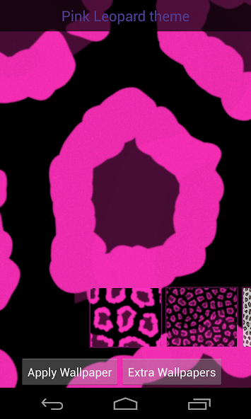 Pink Leopard Icon Pack