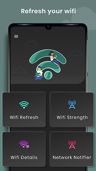 Wifi Refresh & Signal Strength