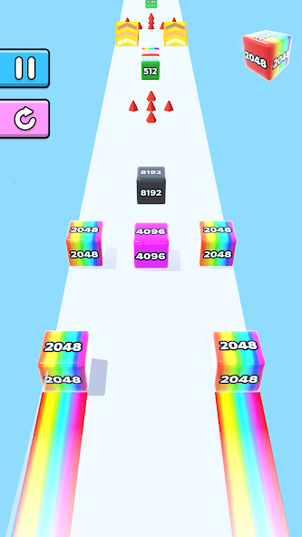 Jelly Run 2048 