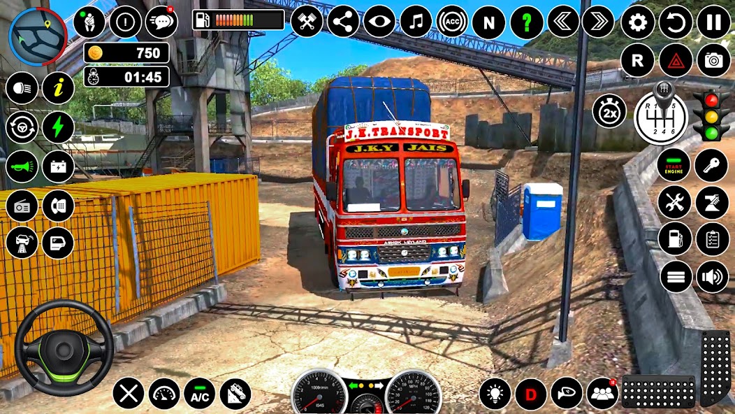 Indian Truck Cargo Driving 3D 