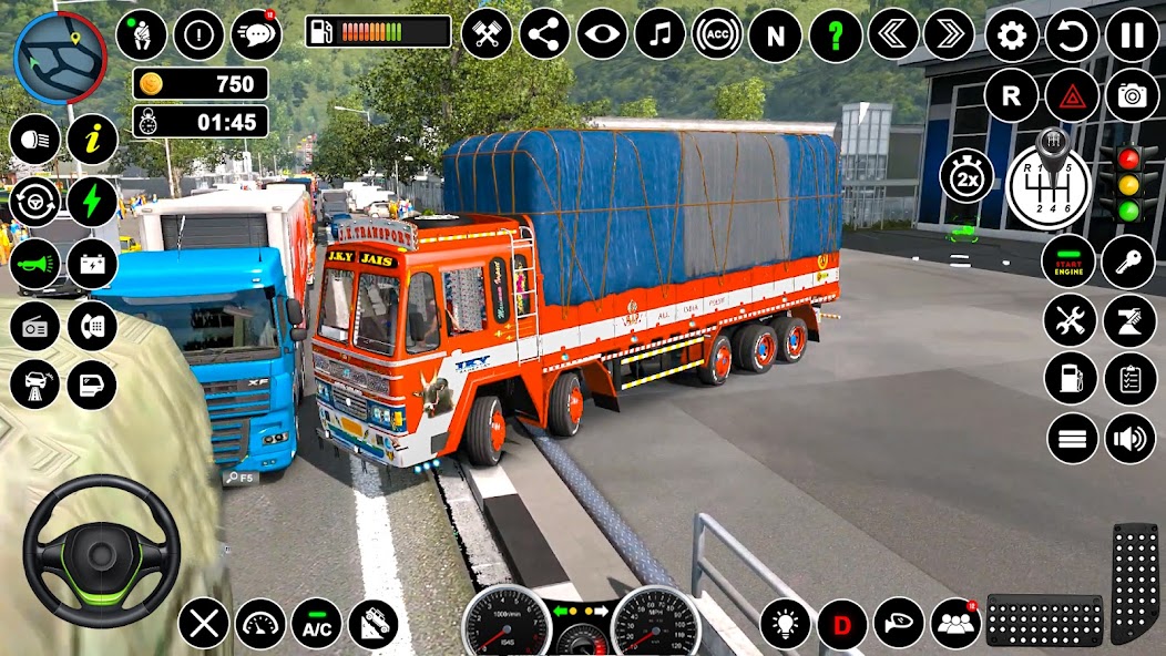 Indian Truck Cargo Driving 3D 