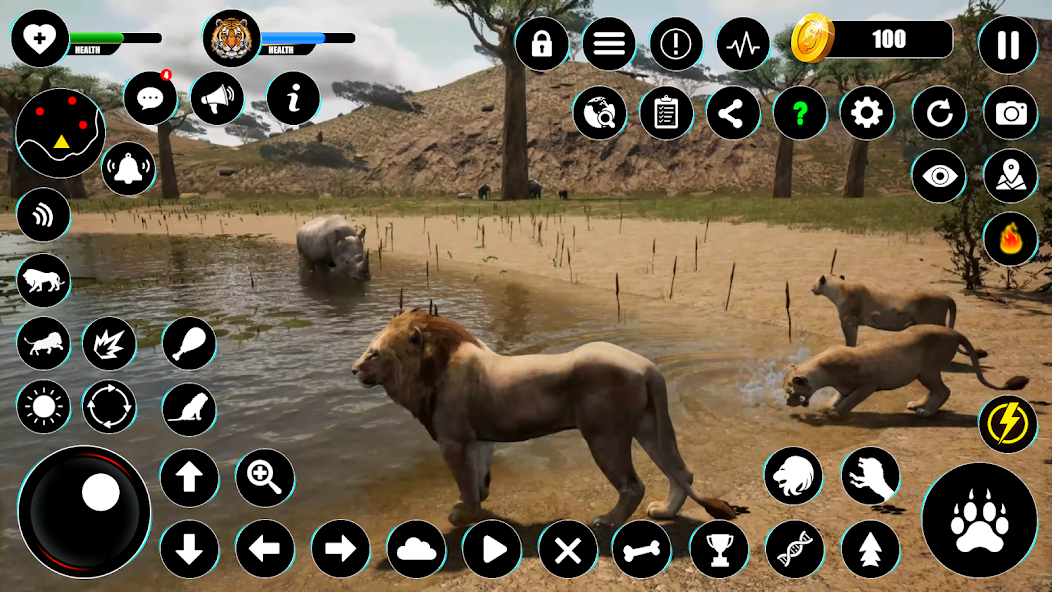 Lion Games Animal Simulator 3D 