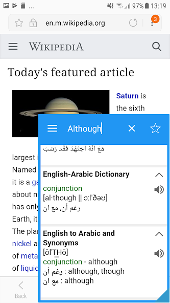 Arabic Dictionary & Translator