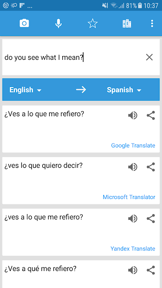 Translate Box - multiple trans