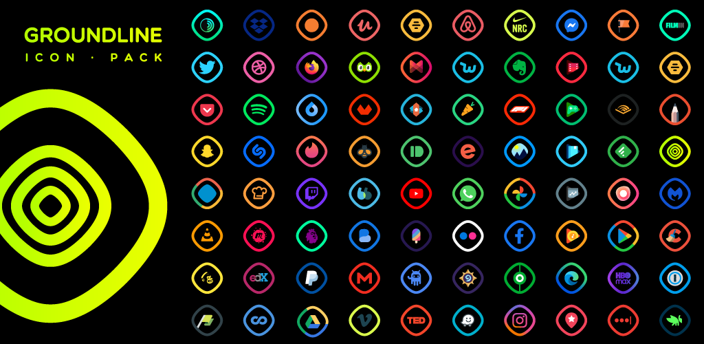 Groundline Icon Pack