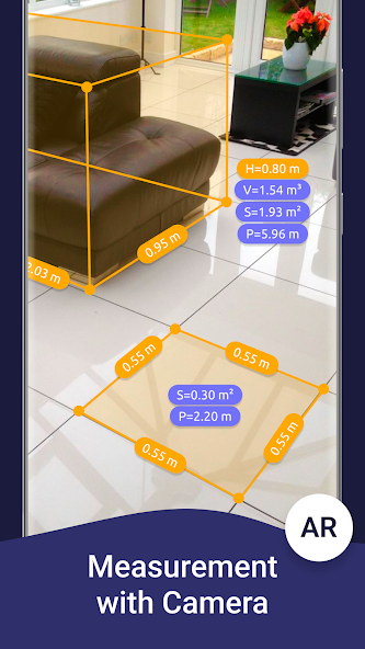 AR Ruler App: Tape Measure Cam