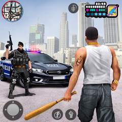 Police Thief Games: Cop Sim