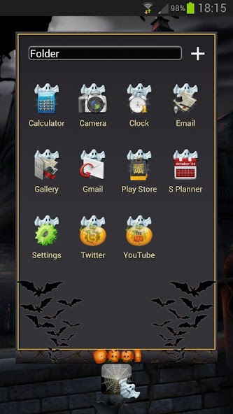 Next Launcher Halloween Theme