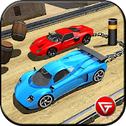 Chained Car Stunts: Endless Racing Game 2019