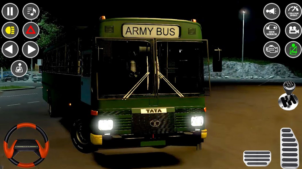 US Military Coach Simulator 3D 