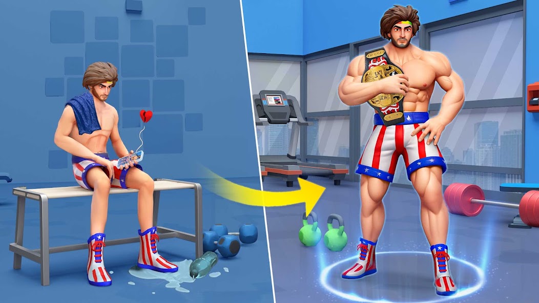 Slap & Punch:Gym Fighting Game