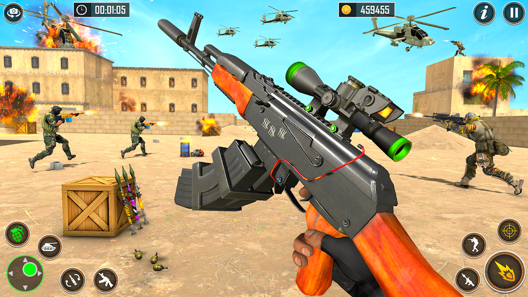 Gun Strike: Fps Shooting Games 