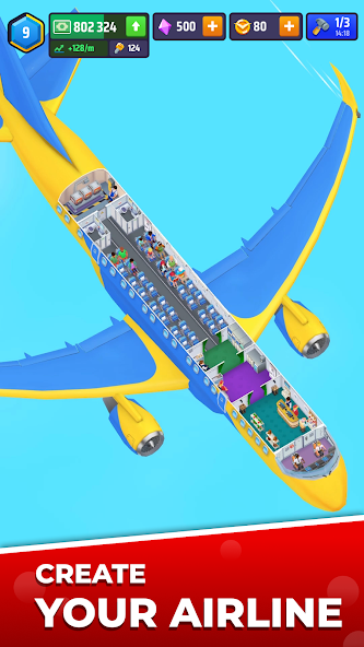 Idle Airplane Inc. Tycoon 