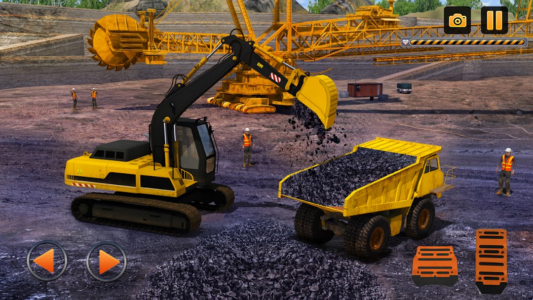 Heavy Machines and Mining Game 