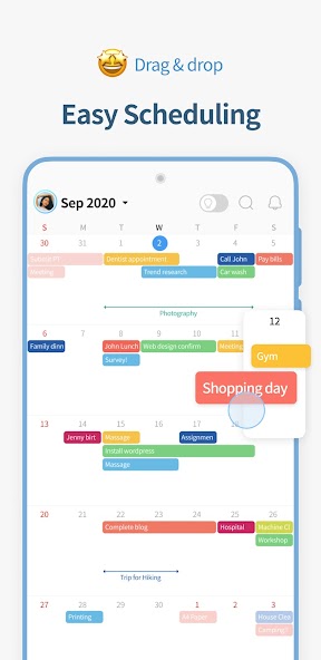 TimeBlocks -Calendar/Todo/Note