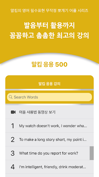 말킴의 영어회화 응용500