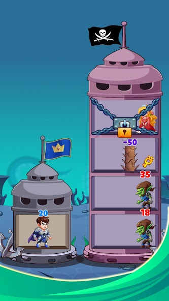 Hero Tower Wars Puzzle