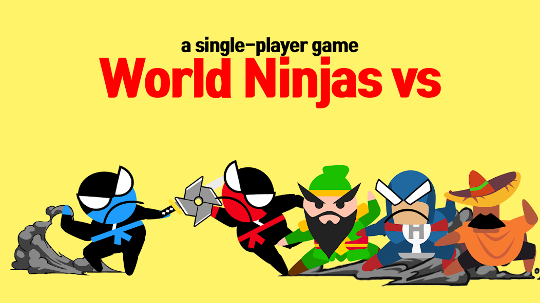 Jumping Ninja Battle 2 Player 