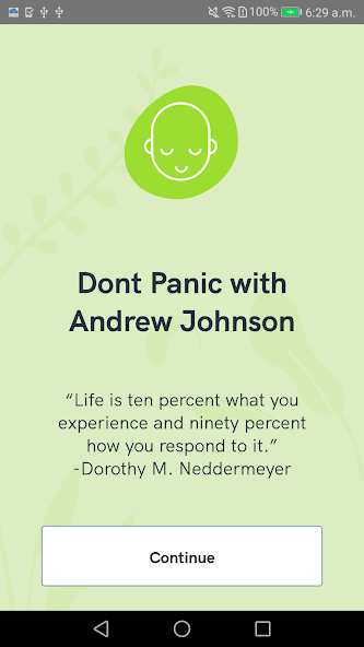 Don't Panic with Andrew Johnson