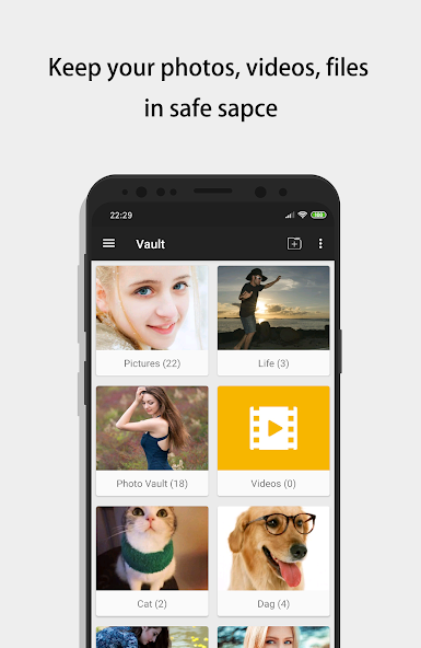 Sgallery - hide photos & video