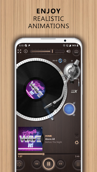 Vinylage Audio Player