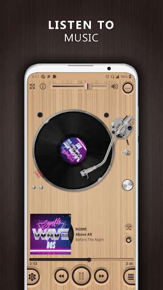 Vinylage Audio Player