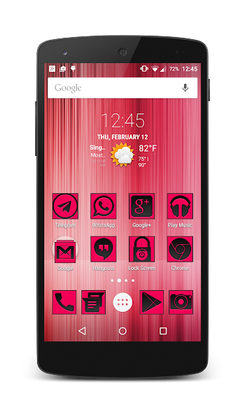 BlackRosa Icons CM12&Launchers